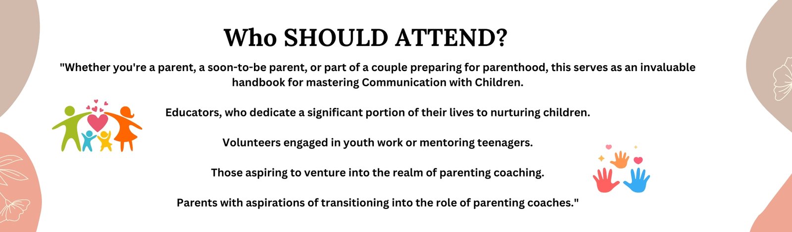 Who SHOULD ATTEND (2)