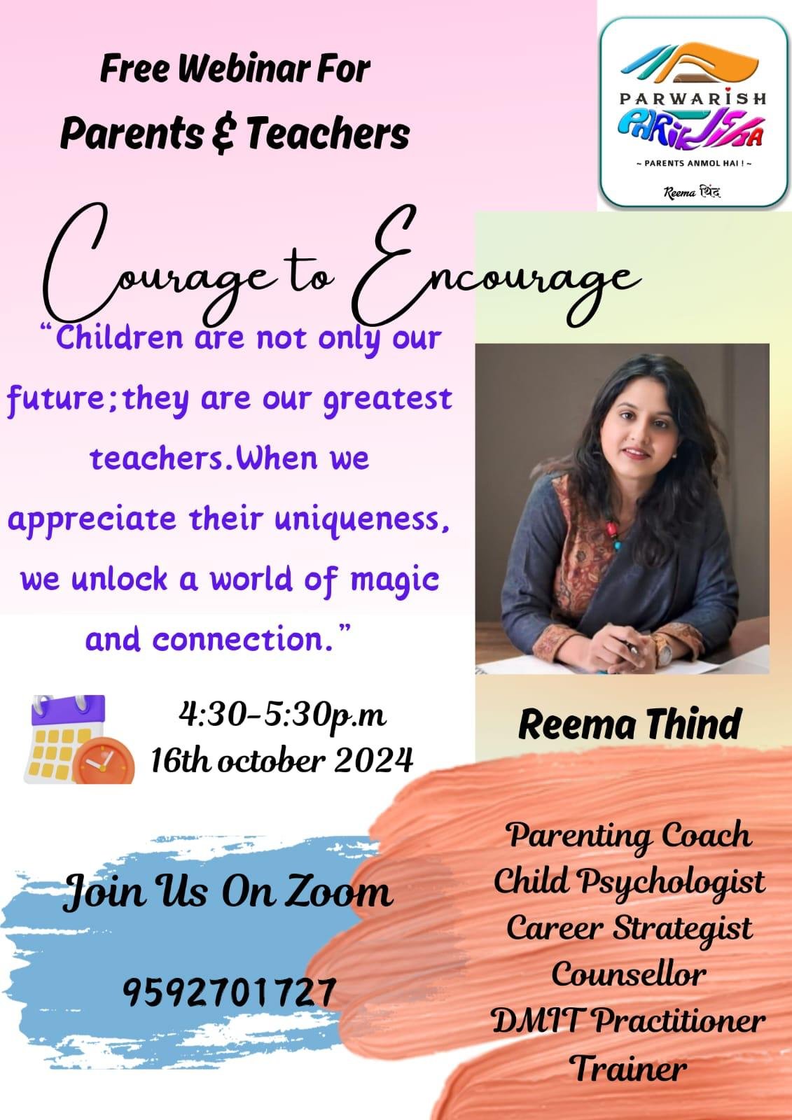 courage to encourage