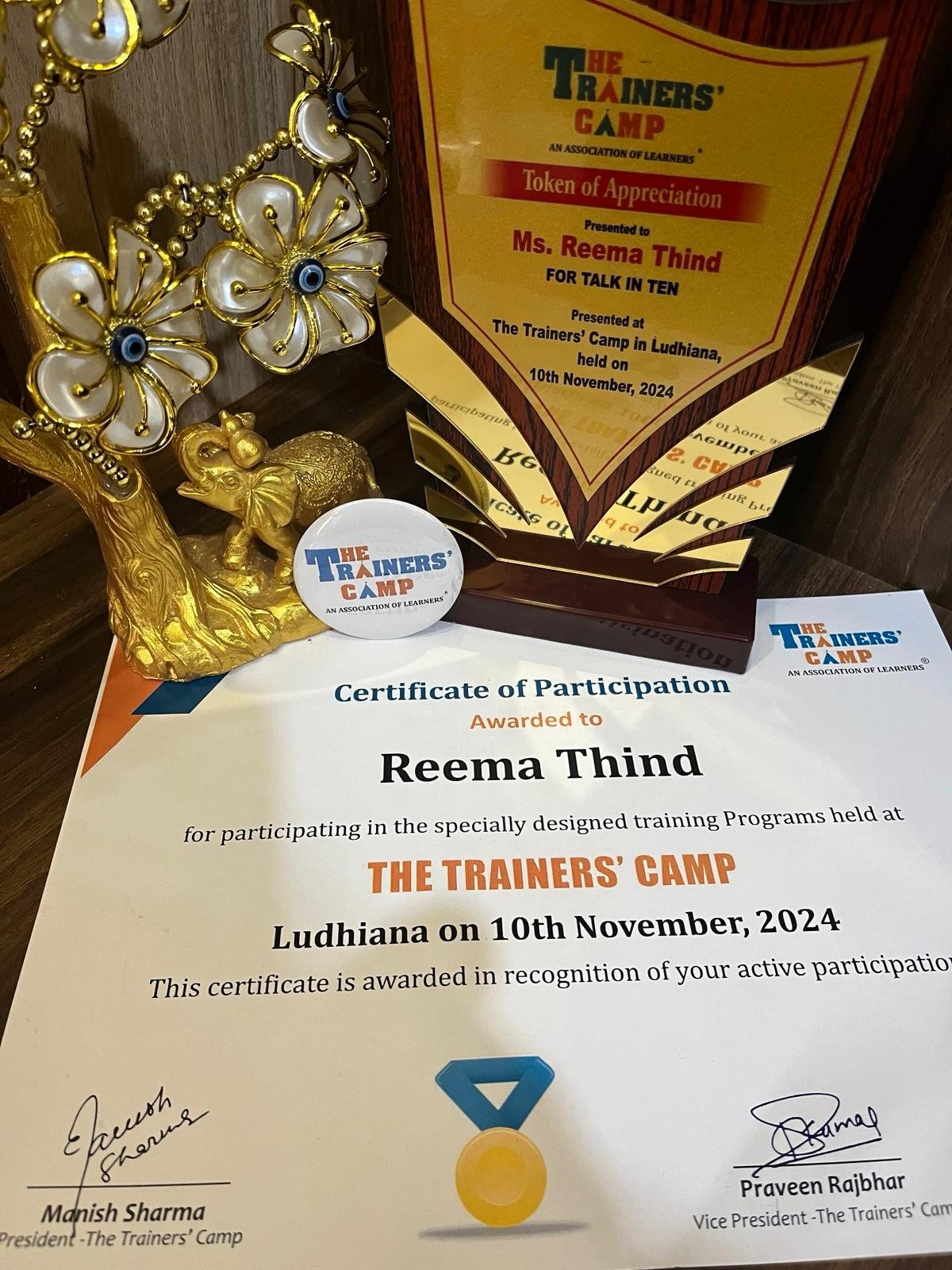 the trainer camp